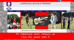 Desktop Screenshot of laerskoolbosveld.co.za